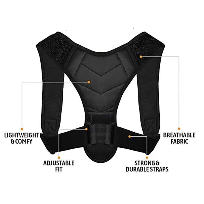Back & Shoulder Support Brace for Men and Women