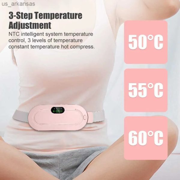 Heating Pad Women Period Pain Cramp Relief Belt Portable
