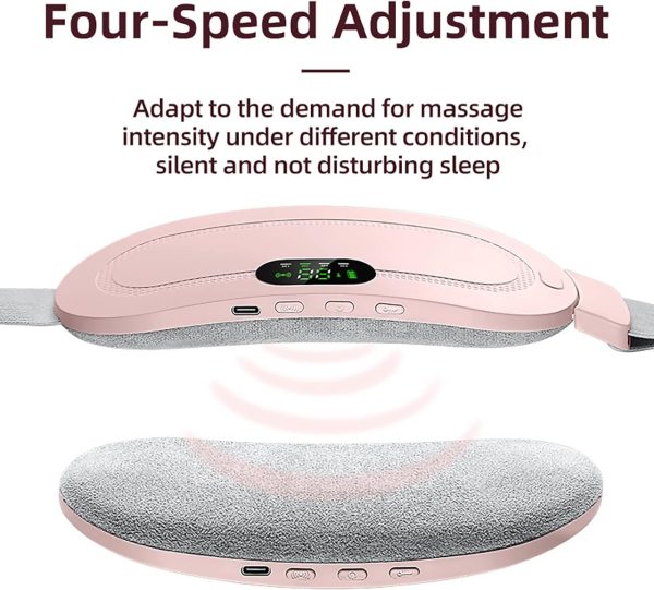 Heating Pad Women Period Pain Cramp Relief Belt Portable