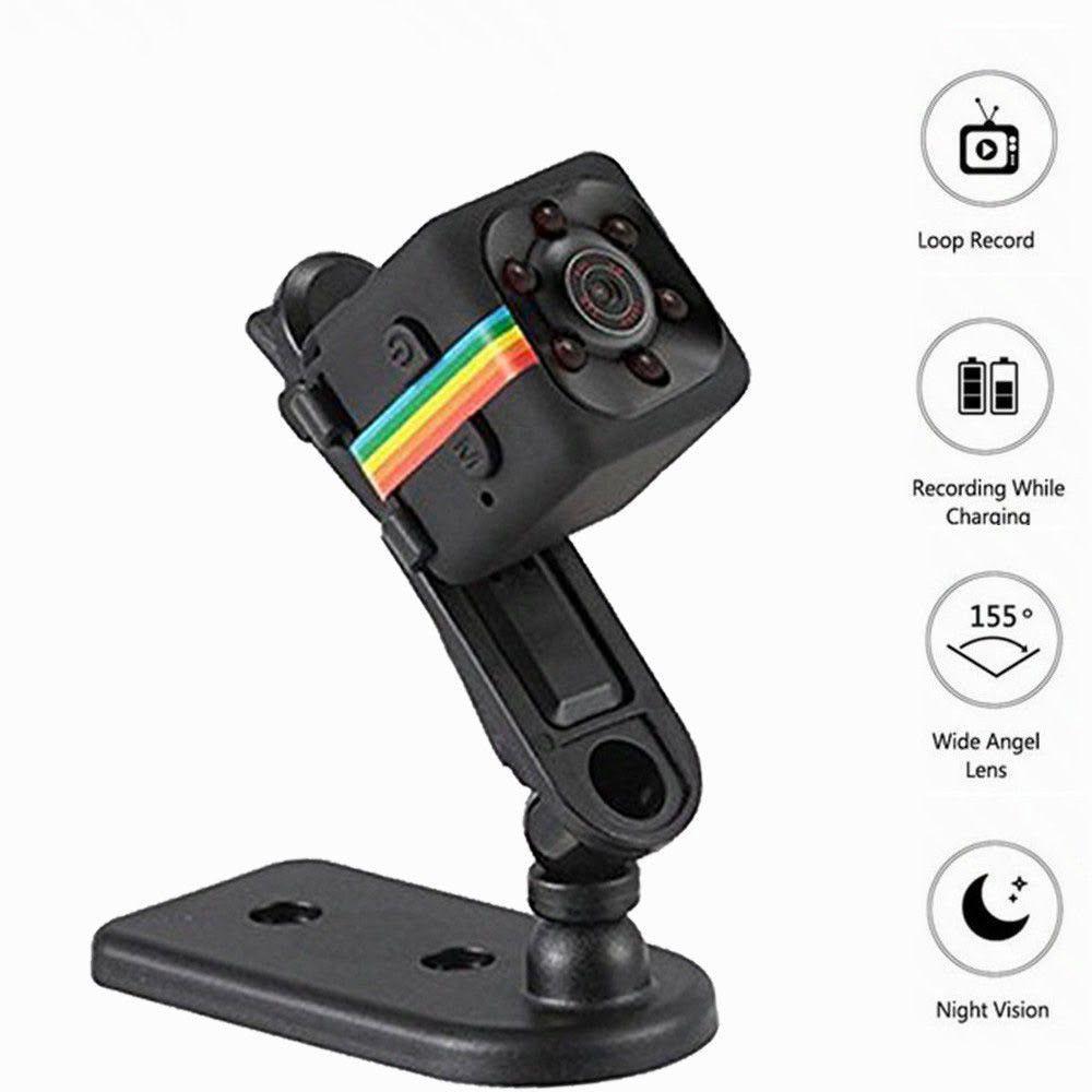 Mini Camera - Portable Small Surveillance Pocket Cam Night Vision Motion Detection Full HD