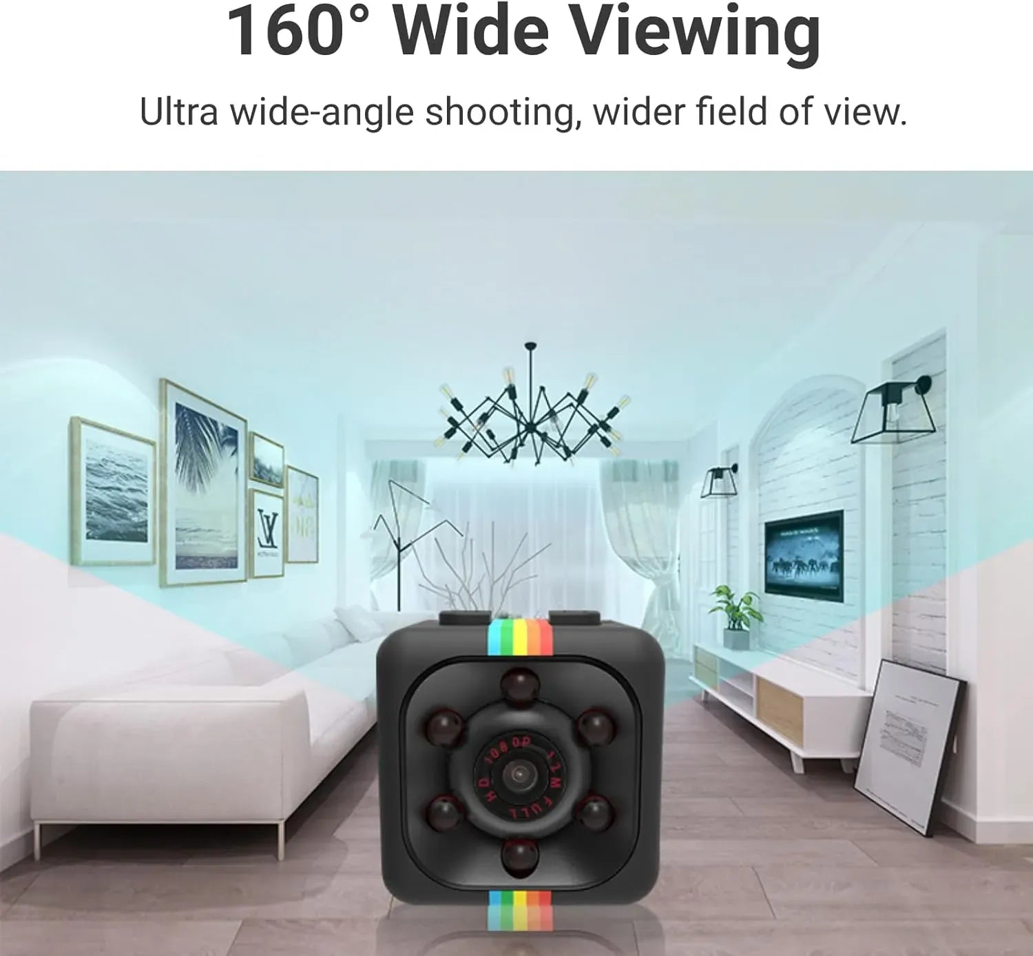 Mini Camera - Portable Small Surveillance Pocket Cam Night Vision Motion Detection Full HD